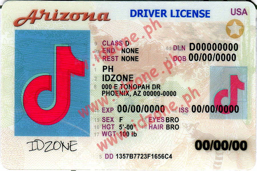 ARIZONA-Old fake id