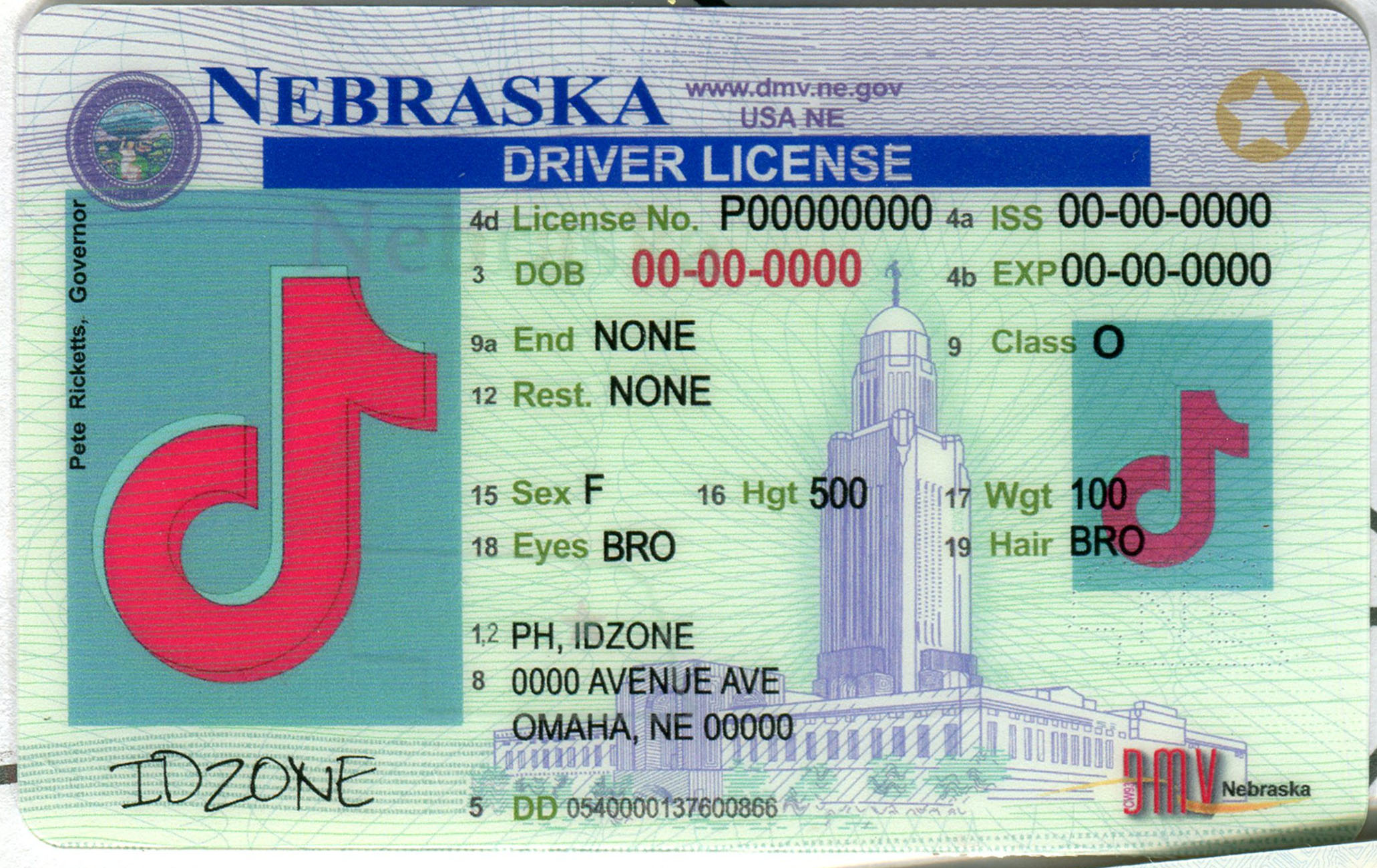 NEBRASKA buy fake id