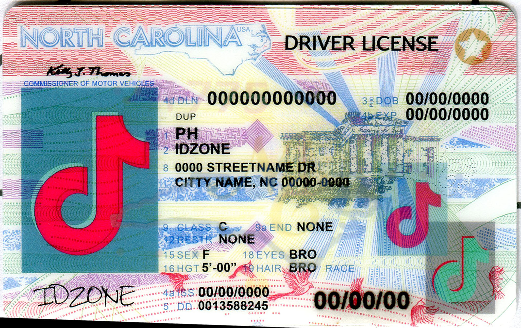 NORTH CAROLINA-Old buy fake id