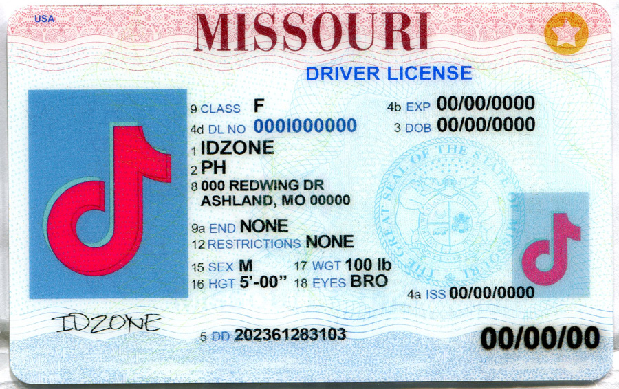 MISSOURI-New fake id